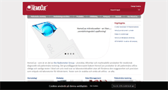 Desktop Screenshot of hemocue.se